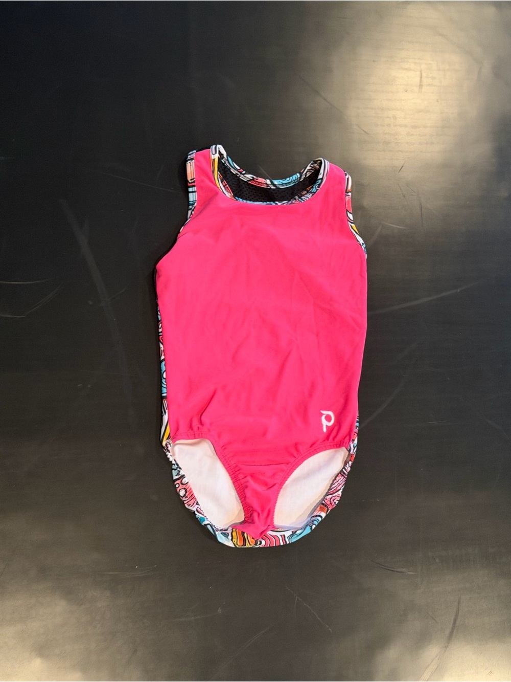 Girls Plum Practicewear Racerback Leotard
